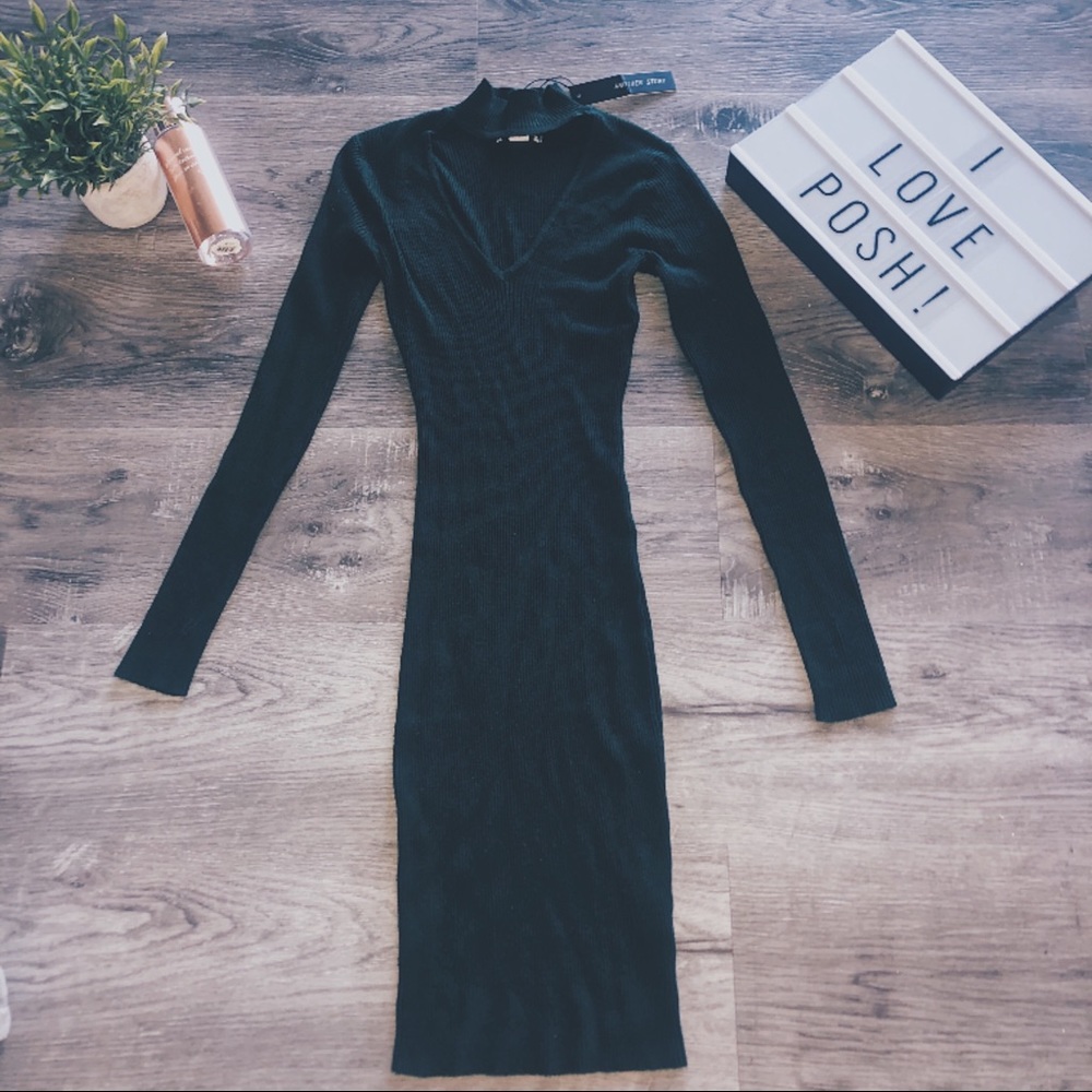 Dark Green Dress!